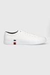 Шкіряні кросівки Tommy Hilfiger FM0FM04351 MODERN VULC CORPORATE LEATHER колір білий