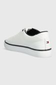 Кросівки Tommy Hilfiger TH HI VULC CORE LOW CANVAS колір білий FM0FM04737