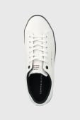 Кросівки Tommy Hilfiger TH HI VULC CORE LOW CANVAS колір білий FM0FM04737