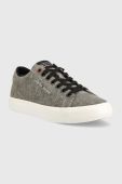 Кеди Tommy Hilfiger TH HI VULC CORE LOW CHAMBRAY колір коричневий FM0FM04738