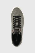 Кеди Tommy Hilfiger TH HI VULC CORE LOW CHAMBRAY колір коричневий FM0FM04738