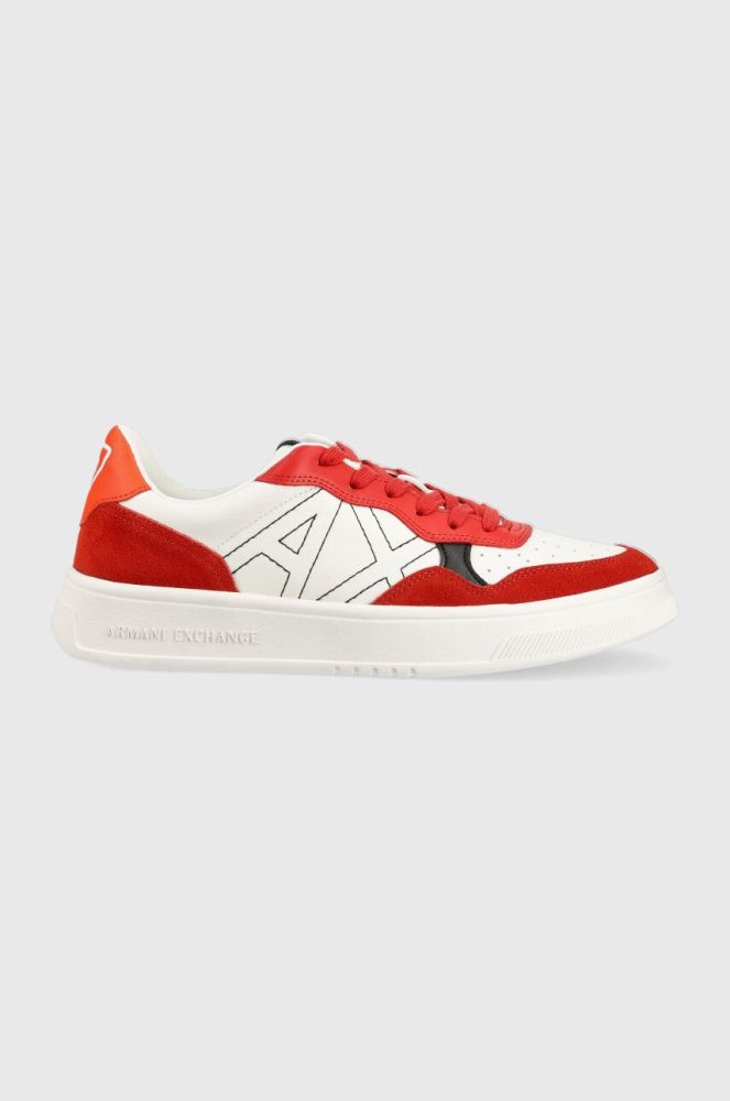 Кросівки Armani Exchange колір червоний XUX148.XV601.S535