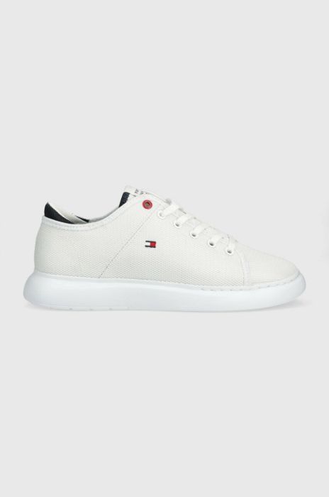 Кросівки Tommy Hilfiger LIGHTWEIGHT TEXTILE CUPSOLE колір білий FM0FM04426