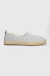 Еспадрилі Tommy Hilfiger TH ESPADRILLE CLASSIC SEERSUCKER FM0FM04449 колір блакитний