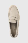 Замшеві еспадрилі Tommy Hilfiger TH ESPADRILLE CLASSIC SUEDE колір сірий