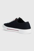 Кеди Tommy Hilfiger CORE CORPORATE VULC CANVAS чоловічі колір синій