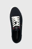 Кеди Tommy Hilfiger CORE CORPORATE VULC CANVAS чоловічі колір синій