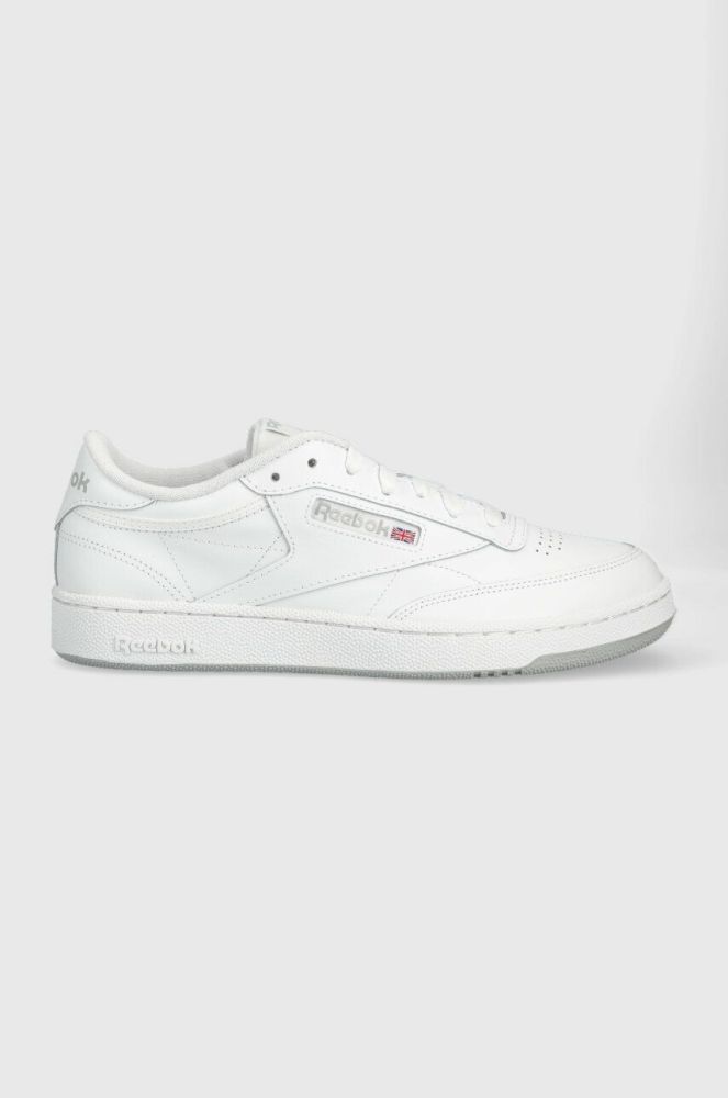 Шкіряні кросівки Reebok Classic Club C колір білий FZ6011-WH/WH/PG3