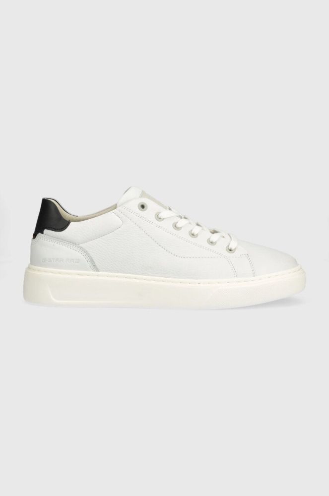 Шкіряні кросівки G-Star Raw Rovic Lea колір білий 2312051501.WHT