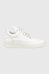 Шкіряні кросівки Filling Pieces Low Top Ripple Nappa колір білий 25121721855 25121721855-1855