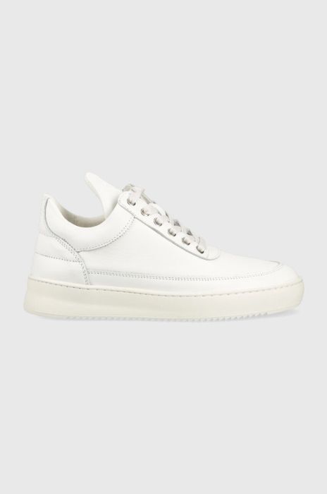 Шкіряні кросівки Filling Pieces Low Top Ripple Nappa колір білий 25121721855 25121721855-1855