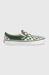 Кеди Vans Classic Slip-On колір зелений VN0A7Q5D6QU1