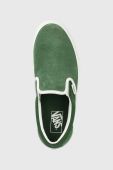 Кеди Vans Classic Slip-On колір зелений VN0A7Q5DY9H1