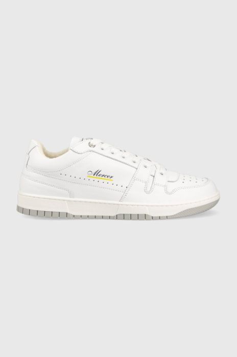 Шкіряні кросівки Mercer Amsterdam The Brooklyn колір білий ME231013