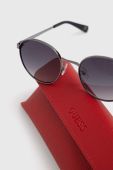 Сонцезахисні окуляри Guess колір сірий