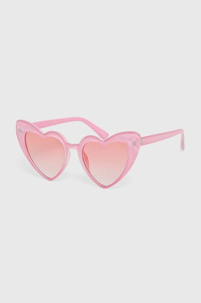 Сонцезахисні окуляри Jeepers Peepers колір рожевий (3163236)