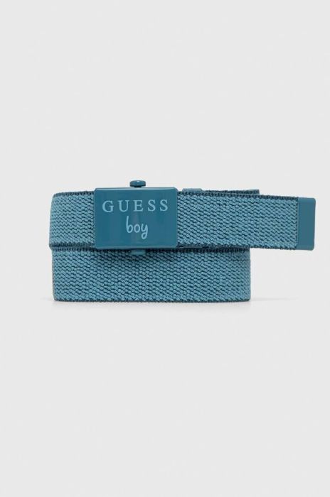Дитячий ремінь Guess колір блакитний (3008982)