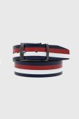 Двосторонній шкіряний ремінь Tommy Hilfiger чоловічий колір синій (2984553)