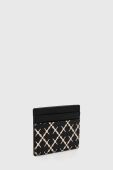 Шкіряний чохол на банківські карти By Malene Birger жіночий колір чорний