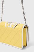 Шкіряна сумочка Tory Burch колір жовтий (3019633)