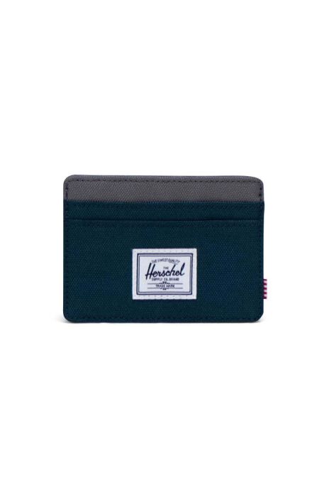 Чохол на банківські карти Herschel Charlie колір сірий