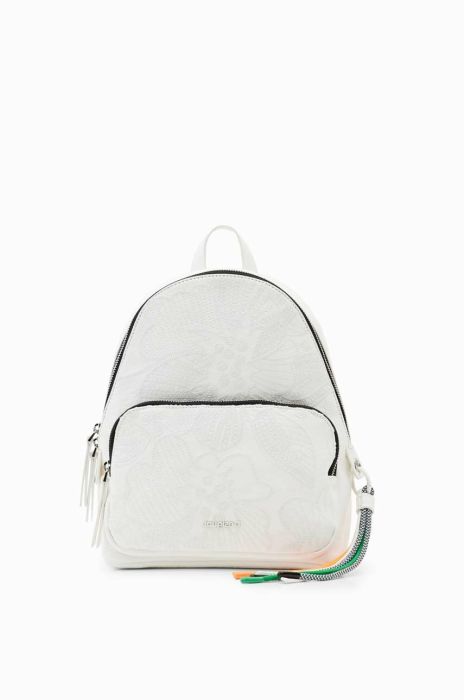 Рюкзак Desigual жіночий колір білий малий однотонний (3028489)