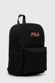 Дитячий рюкзак Fila колір чорний великий з принтом