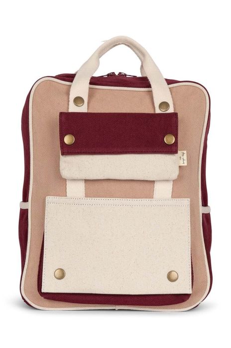 Дитячий рюкзак Konges Sl?jd колір рожевий малий візерунок (3261232)