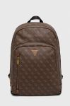 Рюкзак Guess чоловічий колір коричневий великий візерунок (3303801)