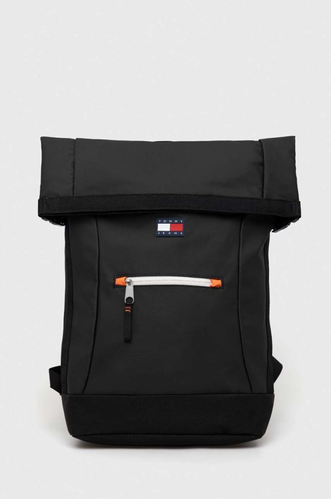 Рюкзак Tommy Jeans чоловічий колір чорний великий однотонний (2984598)