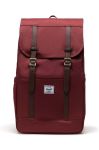 Рюкзак Herschel Retreat Backpack колір бордовий великий однотонний