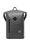 Рюкзак Herschel Roll Top Backpack колір сірий великий однотонний