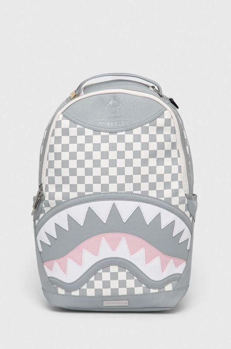 Рюкзак Sprayground колір сірий великий візерунок (3238318)