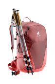 Рюкзак Deuter Futura 21 SL колір червоний великий однотонний