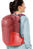 Рюкзак Deuter Futura 21 SL колір червоний великий однотонний