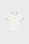 Дитяче поло Mayoral візерунок колір блакитний (2947545)