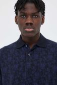Поло Marc O'Polo чоловічий колір синій візерунок