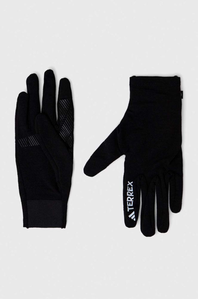 Рукавички adidas TERREX колір чорний (3216951)