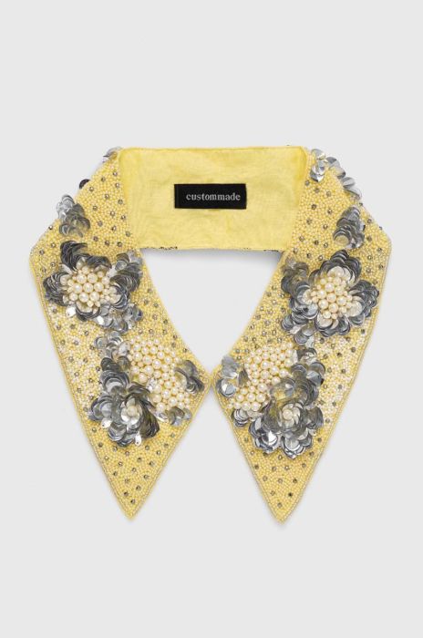 Декоративний комірець Custommade Zigrid колір жовтий