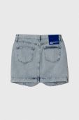 Джинсова спідниця Karl Lagerfeld Jeans mini пряма колір блакитний