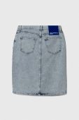 Джинсова спідниця Karl Lagerfeld Jeans mini олівець колір блакитний (3377268)