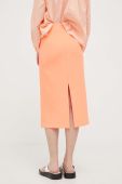 Спідниця Drykorn колір помаранчевий midi олівець (3241585)