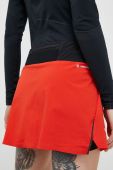 Спідниця Salewa колір червоний mini пряма