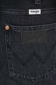Джинсова спідниця Wrangler колір чорний mini пряма