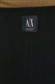Спідниця Armani Exchange колір чорний mini розкльошена