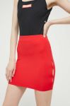 Спідниця LaBellaMafia колір червоний mini олівець (3245231)