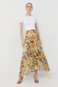Спідниця Marciano Guess колір жовтий maxi розкльошена