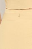 Спідниця Patrizia Pepe колір жовтий midi олівець
