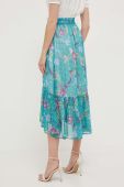 Спідниця Morgan колір бірюзовий midi пряма