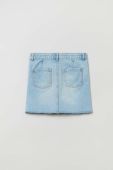 Дитяча джинсова спідниця OVS mini пряма колір блакитний (3045484)